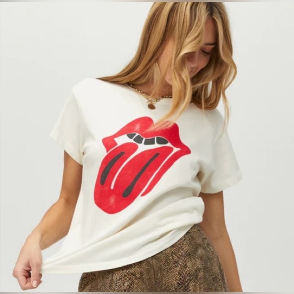 NWT Daydreamer Rolling Stones Detroit Set List Tour Tee Shirt